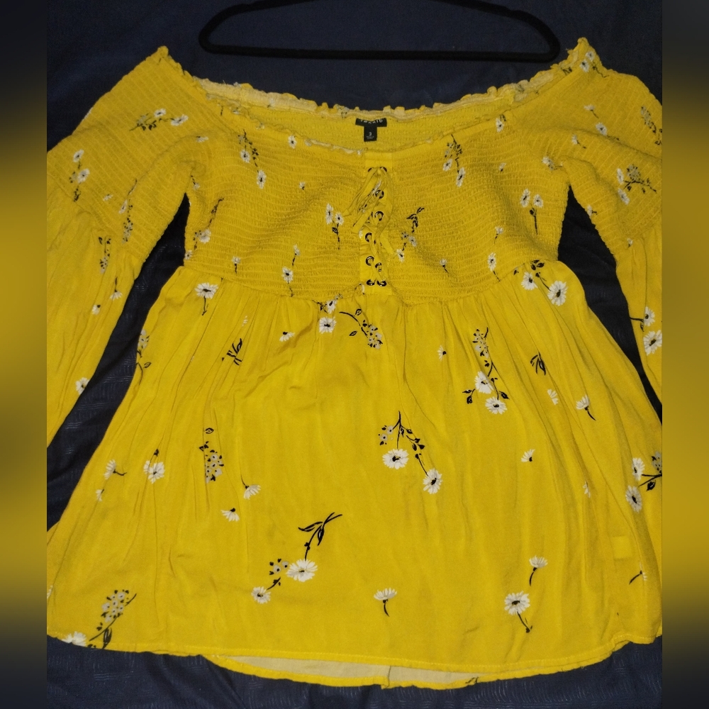 Torrid  3X Floral Off-Shoulder Top